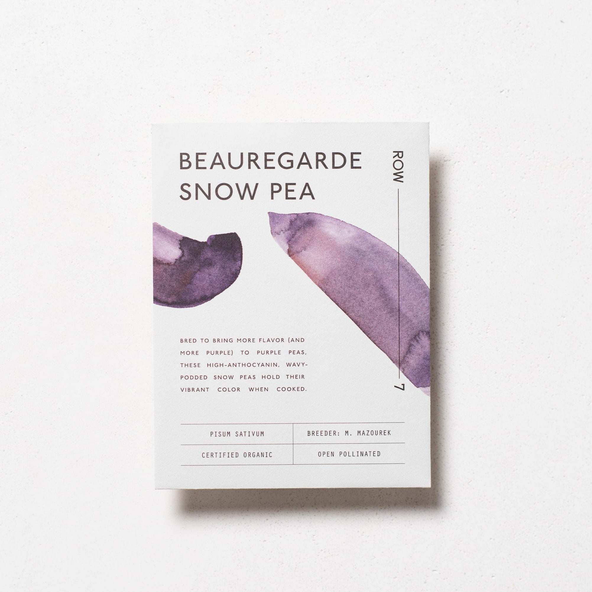 Beauregarde Snow Pea Seeds